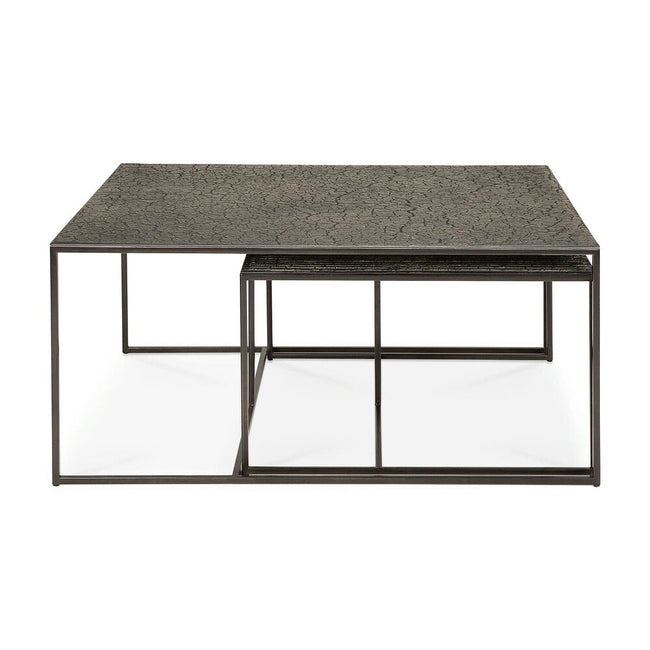 pentagon nesting coffee table set