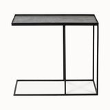 rectangular tray side table