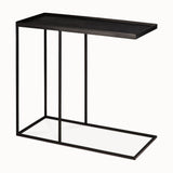 rectangular tray side table