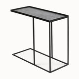 rectangular tray side table