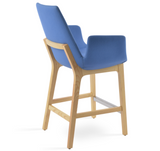 cite el arm wood stool