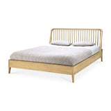 ethnicraft oak spindle bed