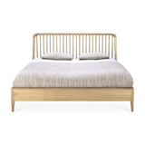 ethnicraft oak spindle bed