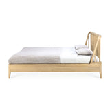 ethnicraft oak spindle bed