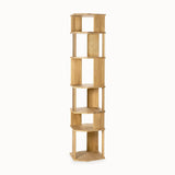 oak stairs column