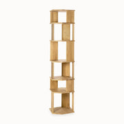 oak stairs column