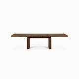 double extendable dining table