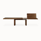 double extendable dining table