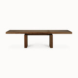 double extendable dining table