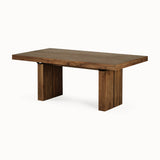 double extendable dining table