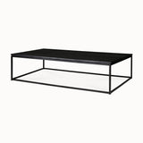 ethnicraft oak thin coffee table