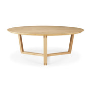 oak tripod coffee table