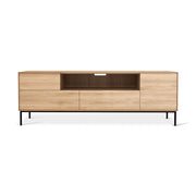 oak whitebird TV cupboard